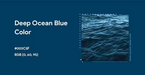 deep ocean color code