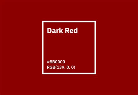 deep red rgb code