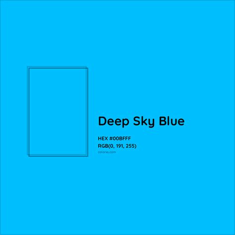 deep sky blue hex code