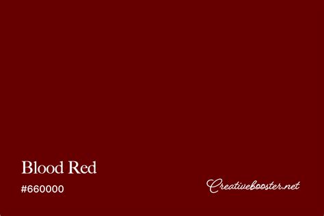 deepest red color code