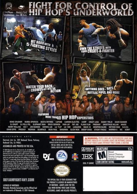 def jam fight for ny gamecube cheats unlock everything