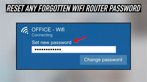 default router password not working