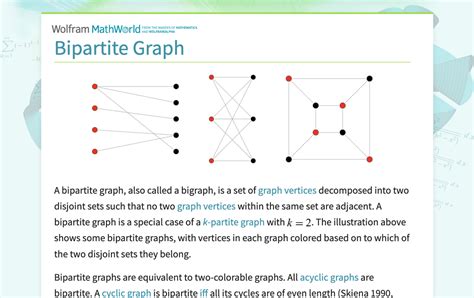 define bipartite graph in discrete mathematics