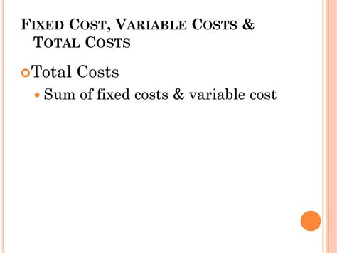 define cost explain fixed cost variable cost and total cost with the help of schedule and diagram