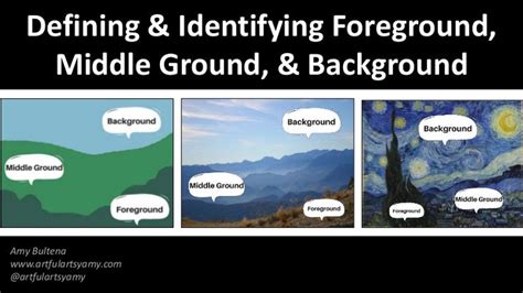 define middle ground in art