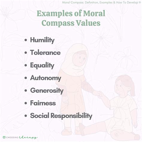 define moral values with suitable examples