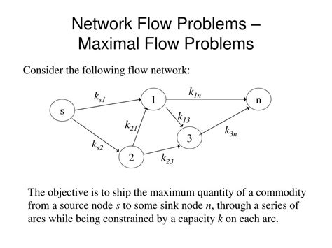 define network flow problem