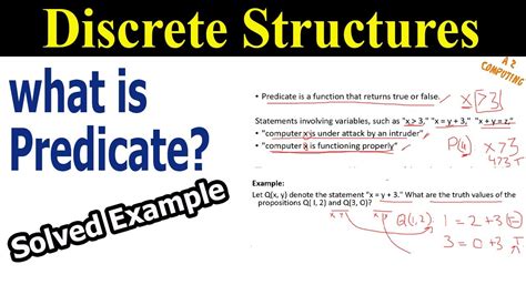 define predicate in discrete mathematics