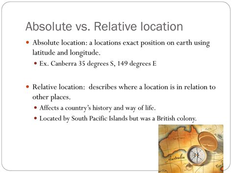 define relative and absolute location