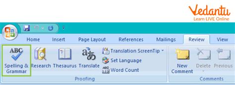 define spell check in ms word