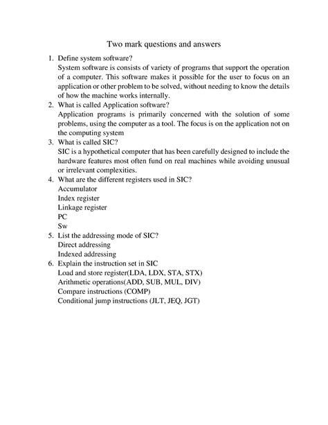 define system software answer