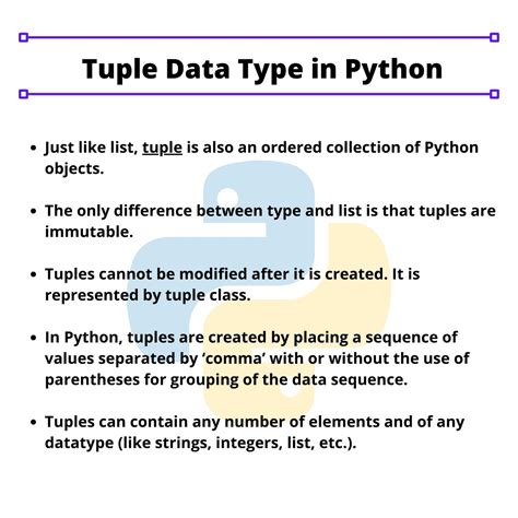 define tuple data type in python
