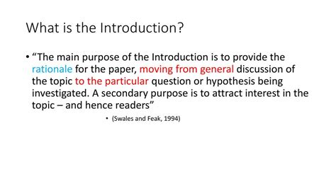 define what is introduction