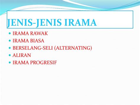 definisi irama progresif