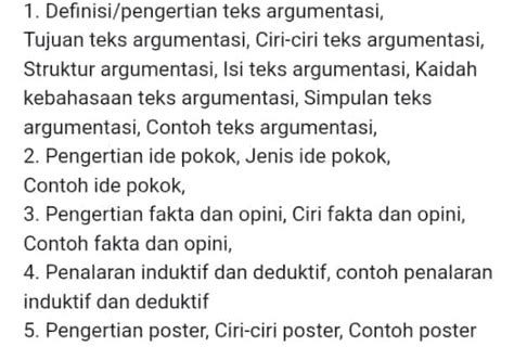 definisi teks argumentasi