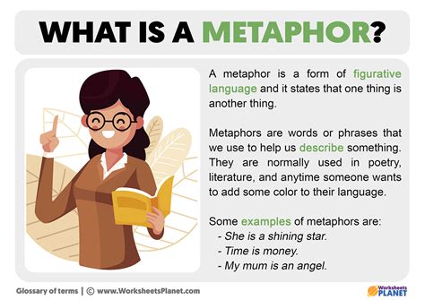 definition metaphor and examples