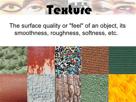definition of texture in arts