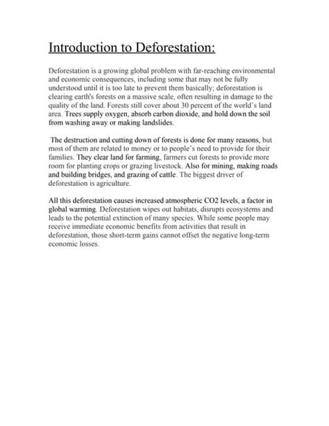 deforestation introduction pdf