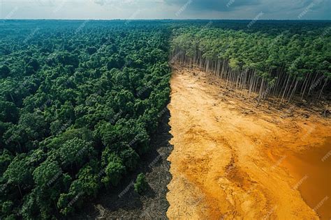 Deforested land
