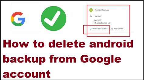 delete device backup from google account