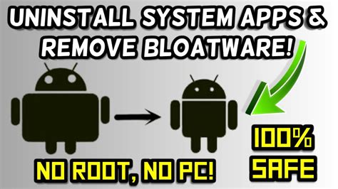 delete system apps android tv