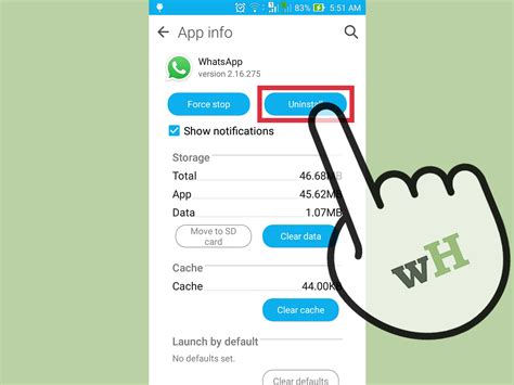 Delete WhatsApp Cache Indonesia