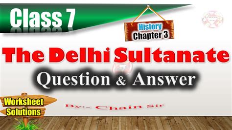 delhi sultanate class 7 question answer