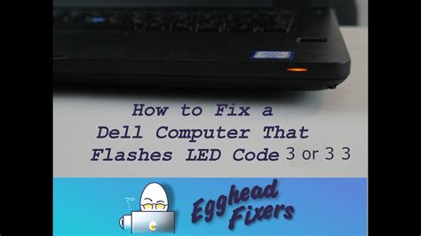 dell error code 2 amber 3 white