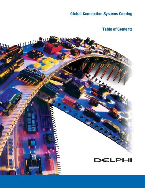Delphi Electrical Connector Catalog