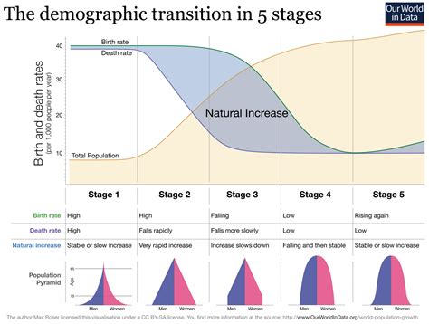 Demographic Transition Chart