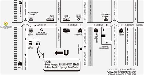 denah jalan bus jepang