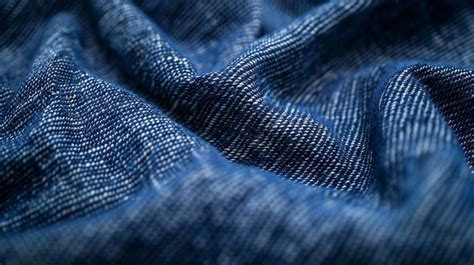 denim fabric close up