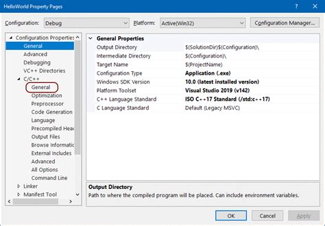 deployment project properties visual studio 2019