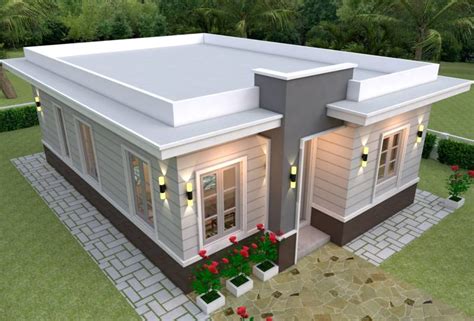 desain rumah atap datar yang minimalis