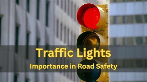 describe the functions of traffic signals