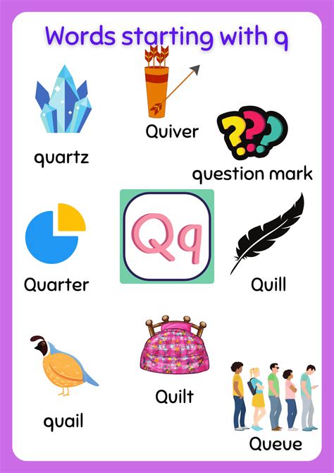 descriptive words starting with the letter q