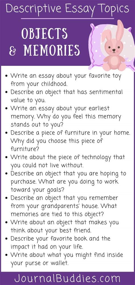 descriptive writing topics for grade 9 igcse