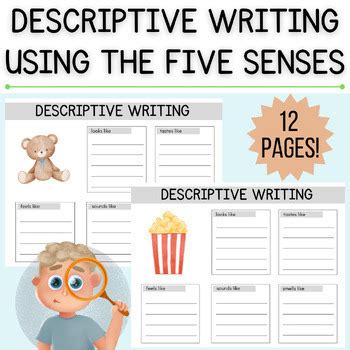 descriptive writing using the five senses