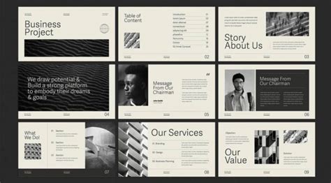 design presentation illustrator template