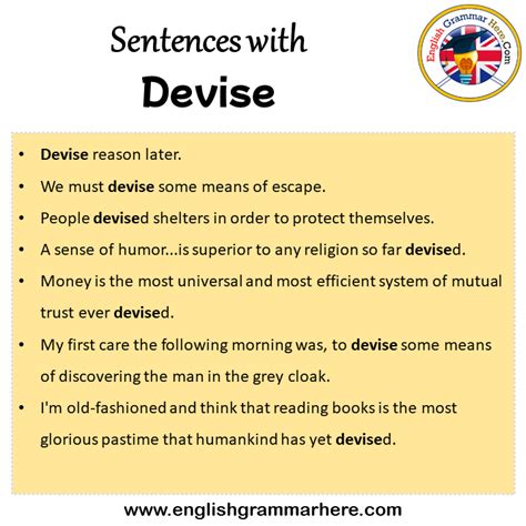 devise in a sentence