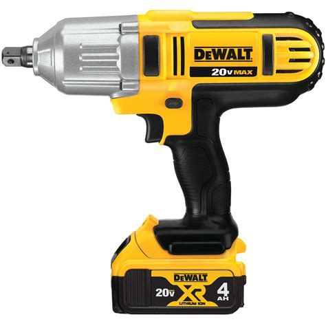 dewalt 1/2 impact torque specs