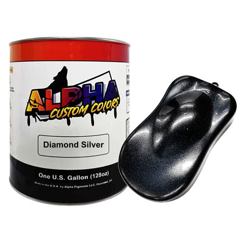diamond silver paint code