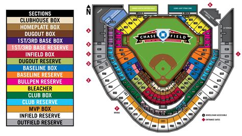 Diamondback Stadium Seating Chart