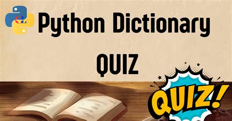 dictionary quiz in python
