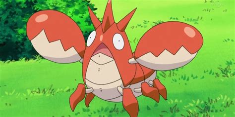 did ash's corphish evolve