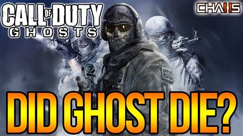 did ghost really die in cod
