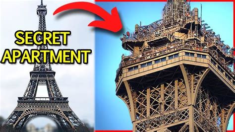 did someone live in the eiffel tower