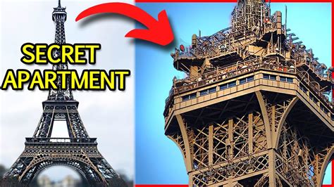 did someone used to live in the eiffel tower