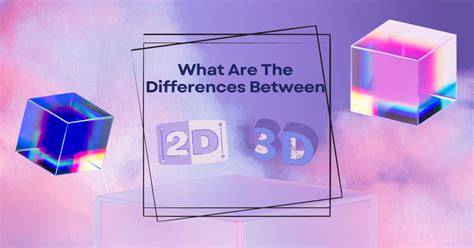 Difference between 2D and 3D art