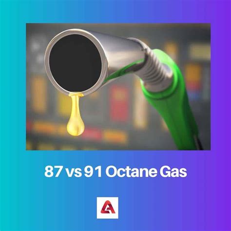 difference between 87 and 89 octane